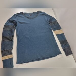 KAPITAL BRAND NEW long sleeve T-shirt DIFF SIZES with patchwork sleeves, JAPAN